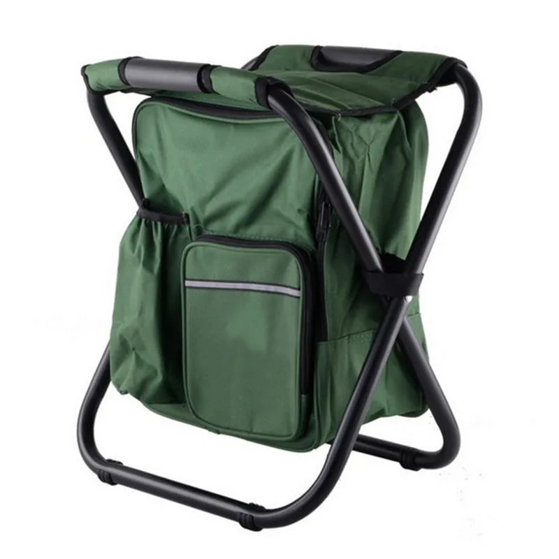 Smart Fishing Chair with Cooler Bag