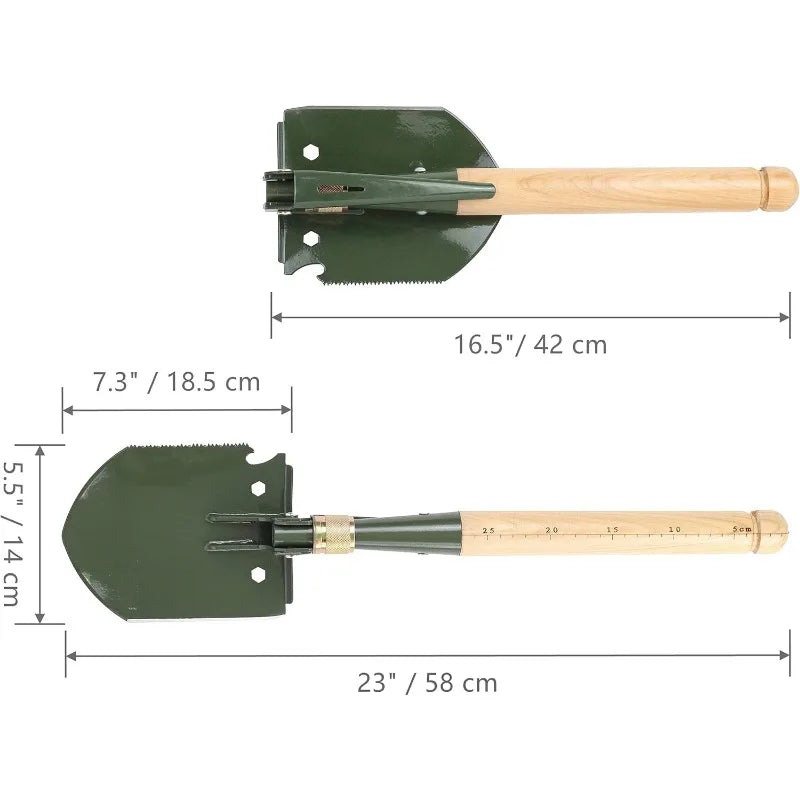 Folding Survival Shovel