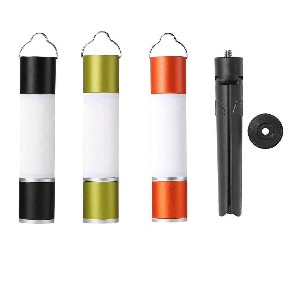 Camping LED Telescopic Flashlight w/ Tripod