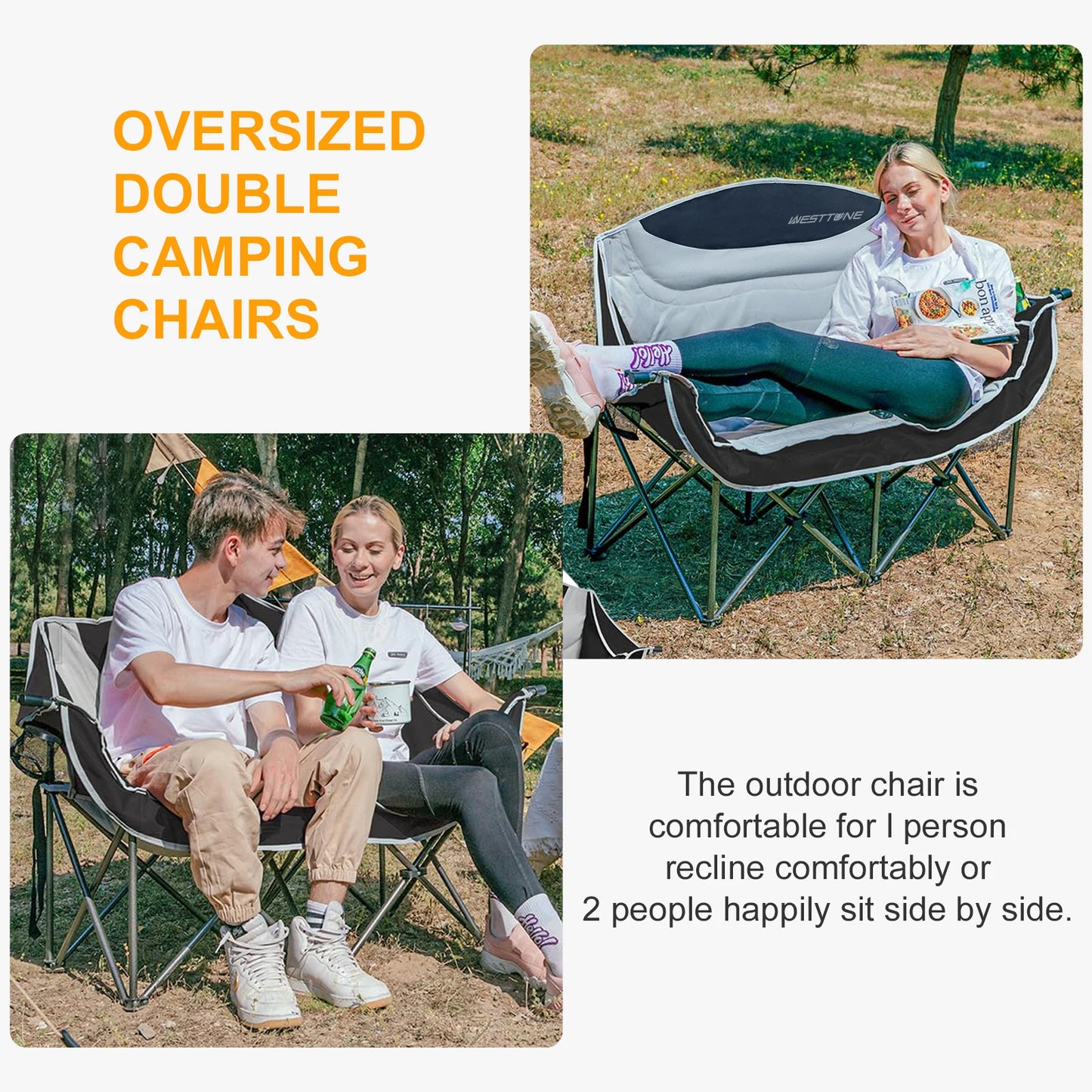 Double Camping Chair