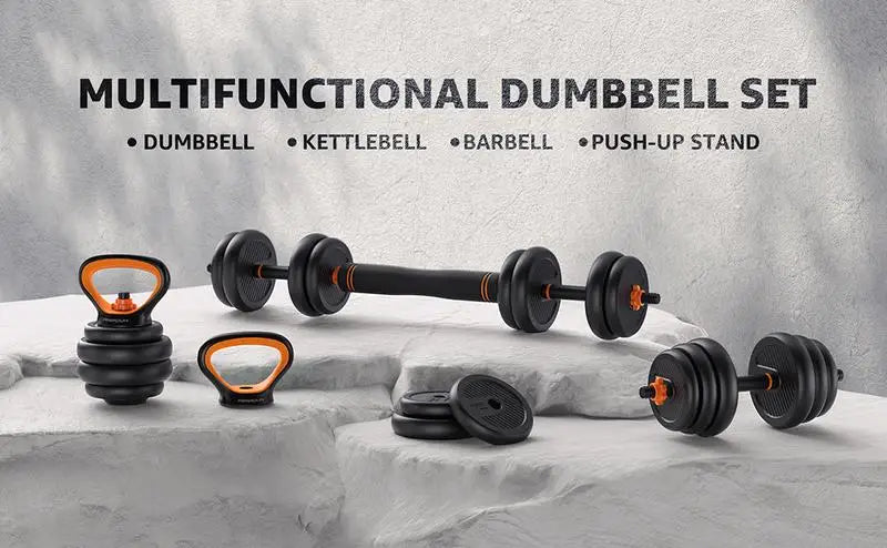 4-in-1 Free Weight Set