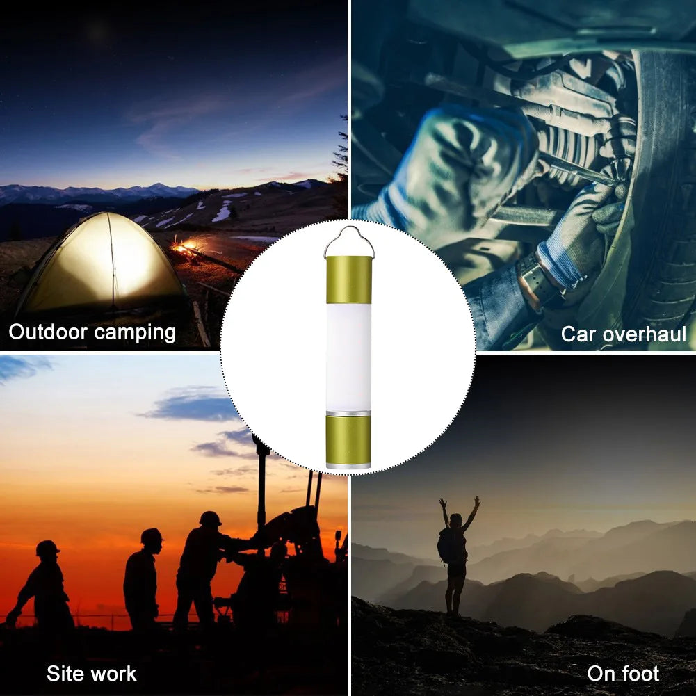 Camping LED Telescopic Flashlight w/ Tripod